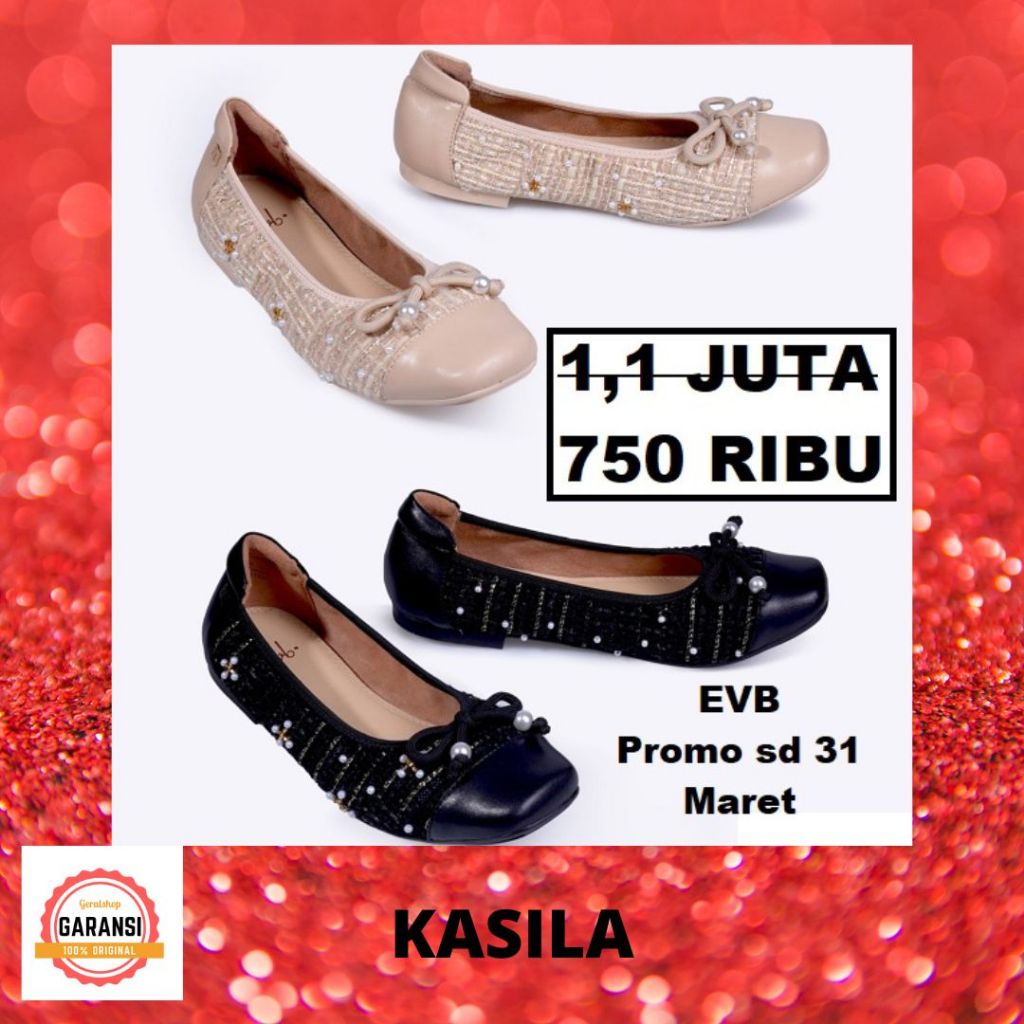 SALE Sepatu flat shoes wanita seri BRELA EVB original 100%