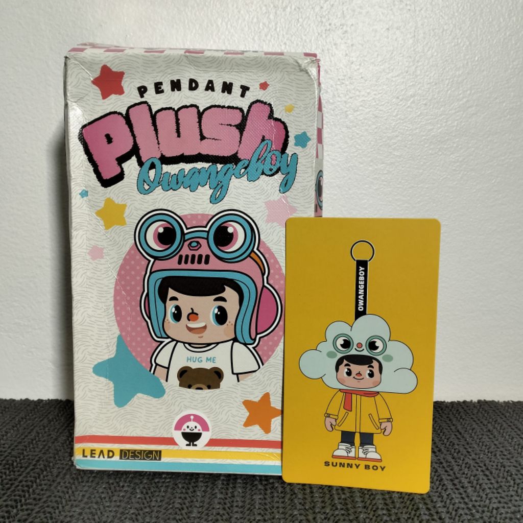 Owange Boy Plush Pendant Blind Box Sunny Boy Boneka Blind Box