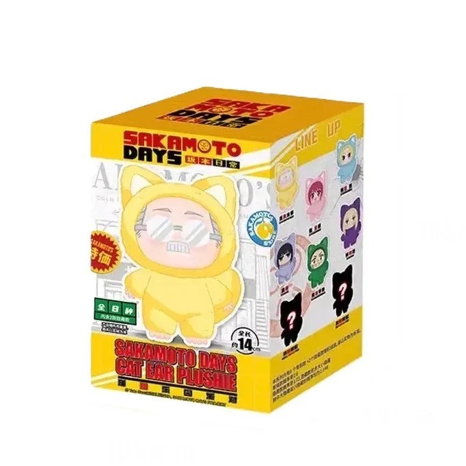 Sakamoto Days Cat Ears Series Plush Blind Box