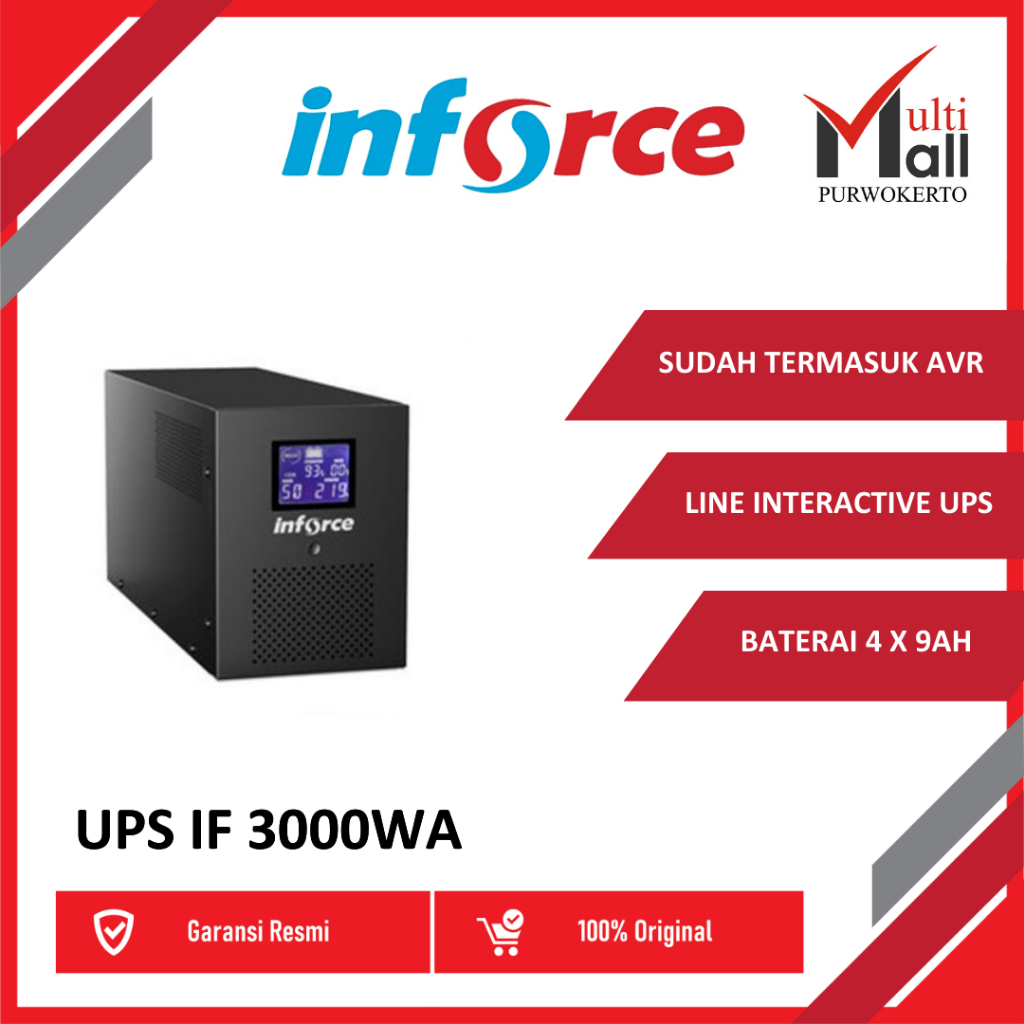 INFORCE UPS IF 3000WA 1700watt