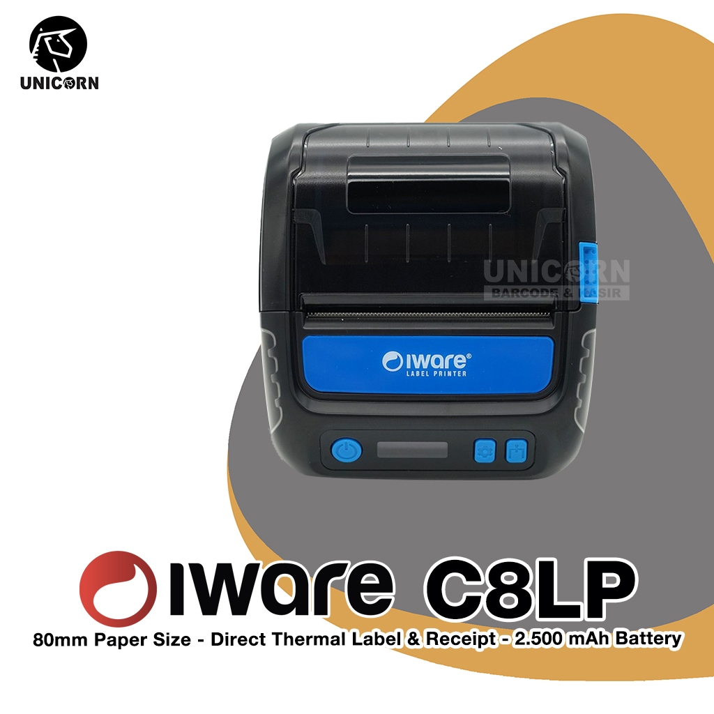 Printer Thermal 80mm Bluetooth - IWARE IW C8LP / IWC8LP / IW-C8LP