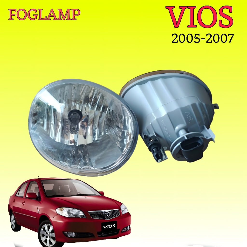 Foglamp Vios Gen 1 2005 2006 2007 Fog Lamp Lampu Kabut tipe G