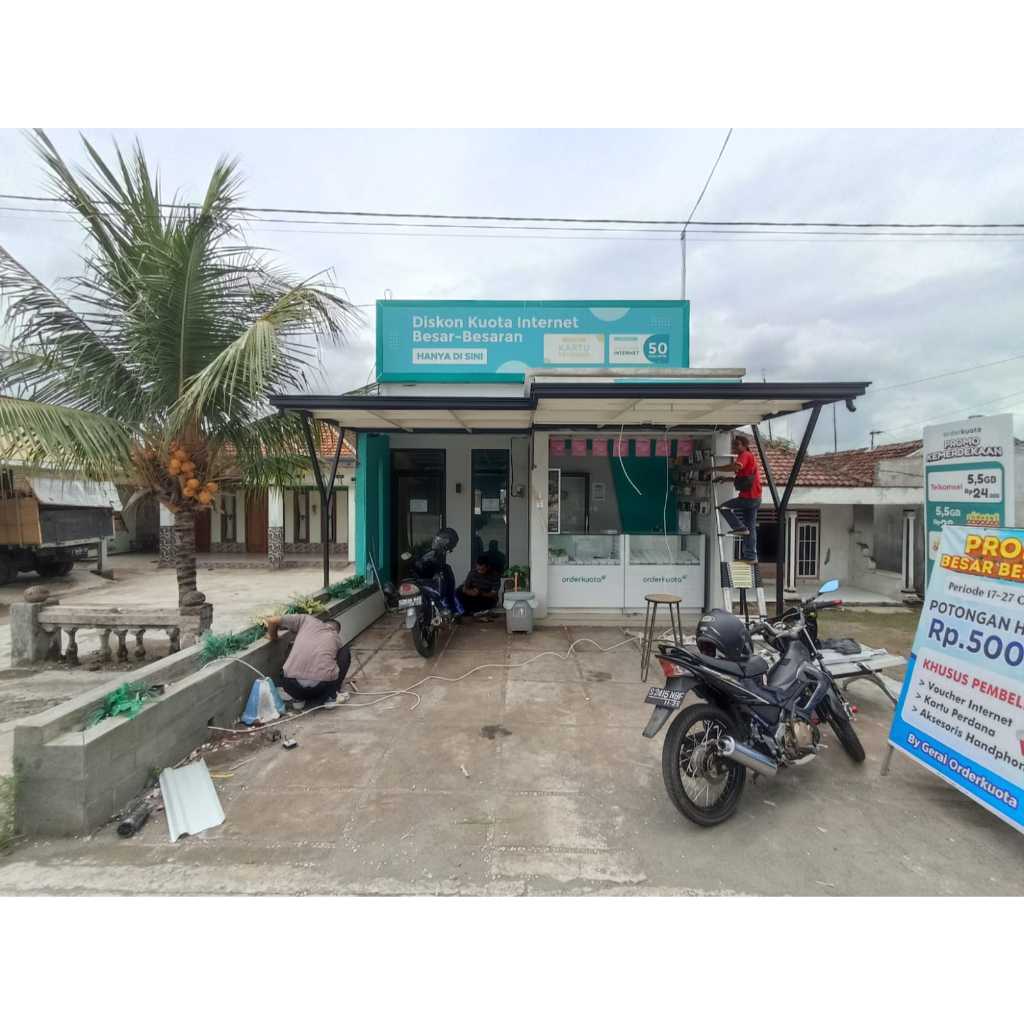 Kanopi Spandek GRC Custom Sidoarjo Surabaya