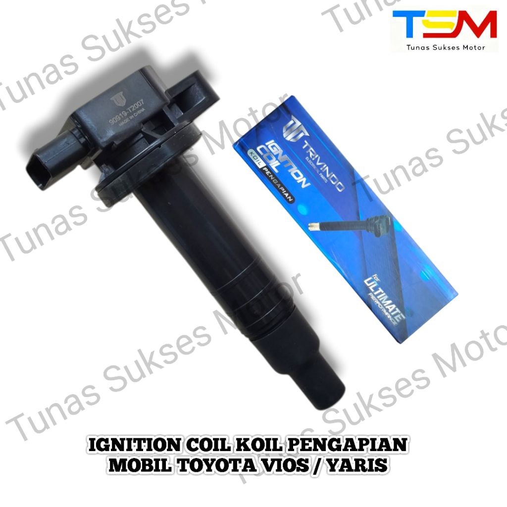 IGNITION COIL KOIL PENGAPIAN MOBIL TOYOTA VIOS / YARIS BAGUS BERKUALITAS