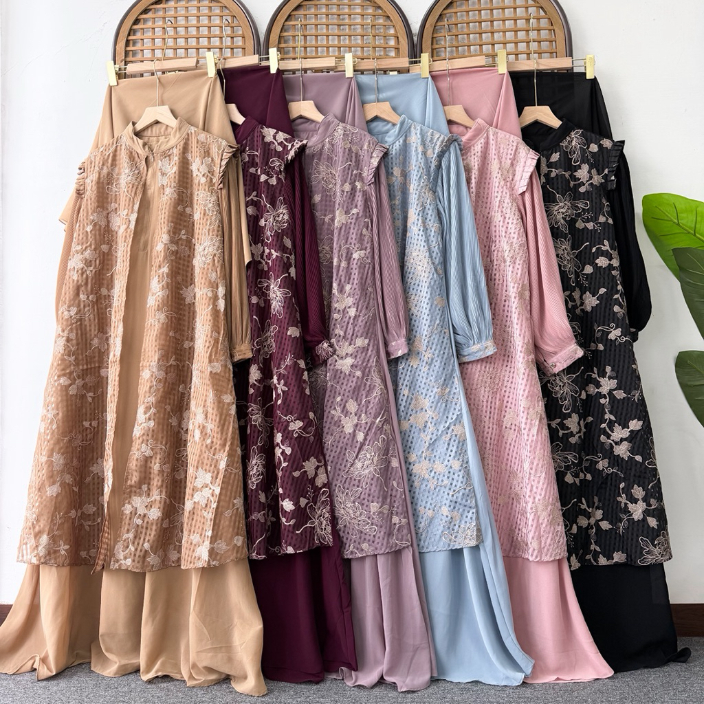ALMIRA SET HIJAB DRESS