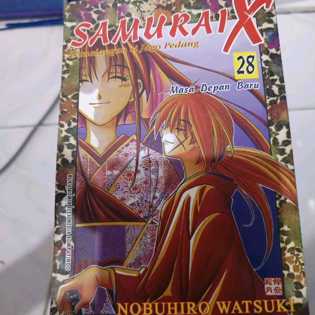 jual komik / manga samurai x (rurouni kenshin) full lengkap tamat 1-28 + gratis 3 volume gun blaze w