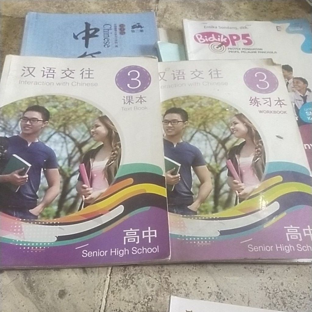 interaction with Chinese 3 workbook dan texbook