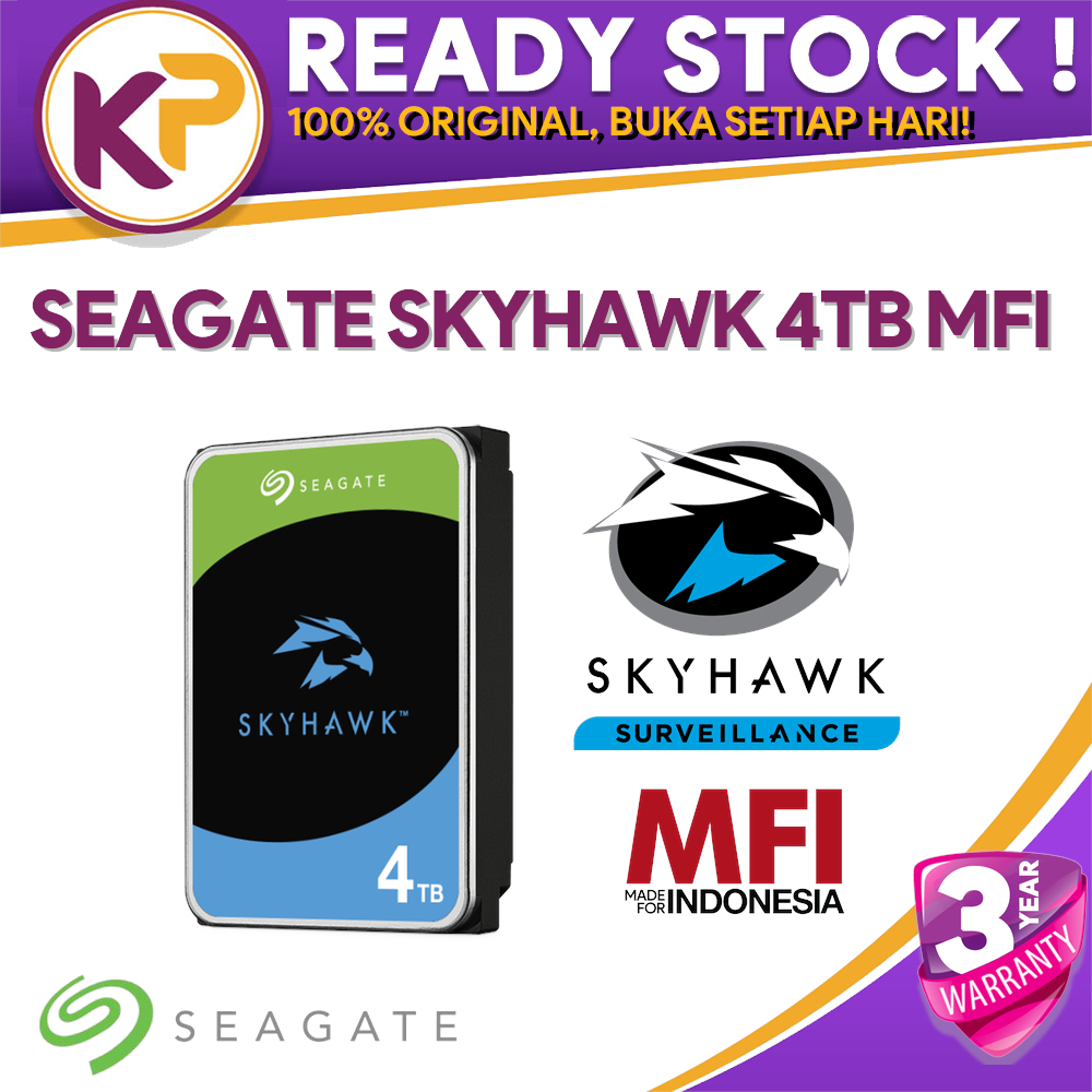 Hard Disk Seagate Skyhawk 4TB MFI