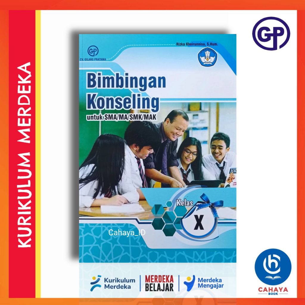 Buku Bimbingan Konseling (BK) SMA/MA/SMK Kelas 10 Kurikulum Merdeka