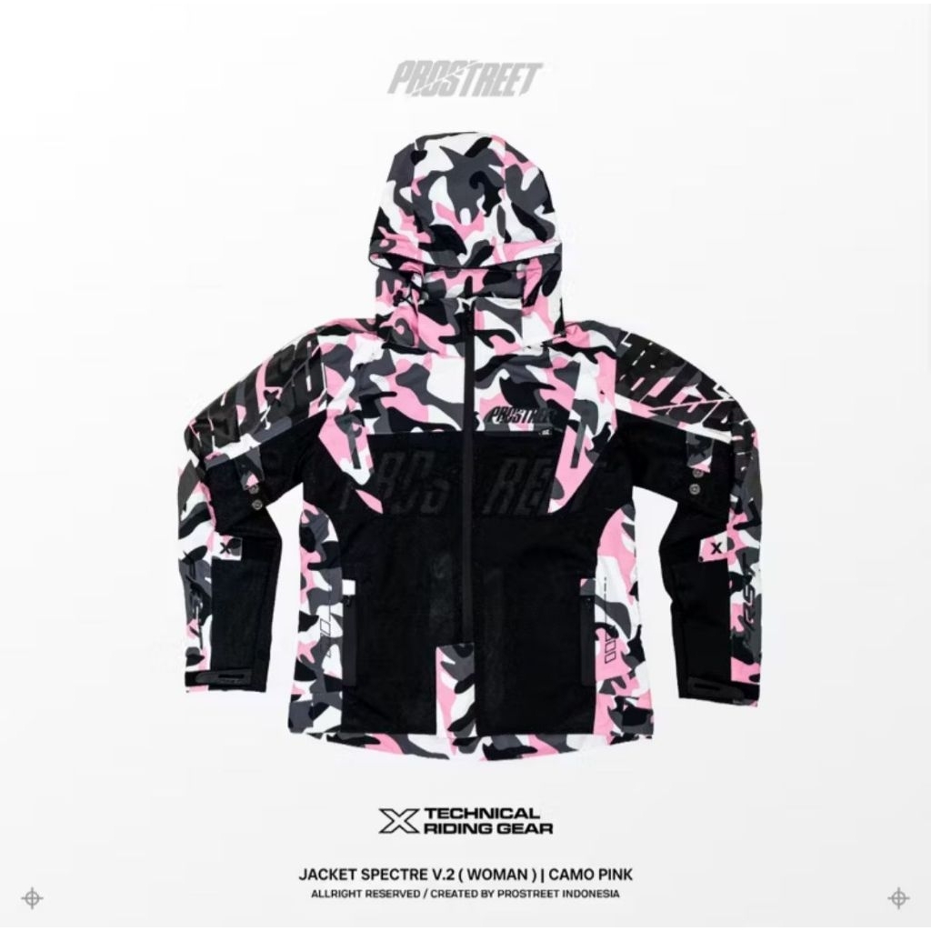 Prostreet Woman Spectre Air Tech System V2 Camo Pink