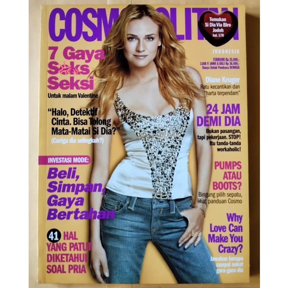 Majalah COSMOPOLITAN Februari 2008