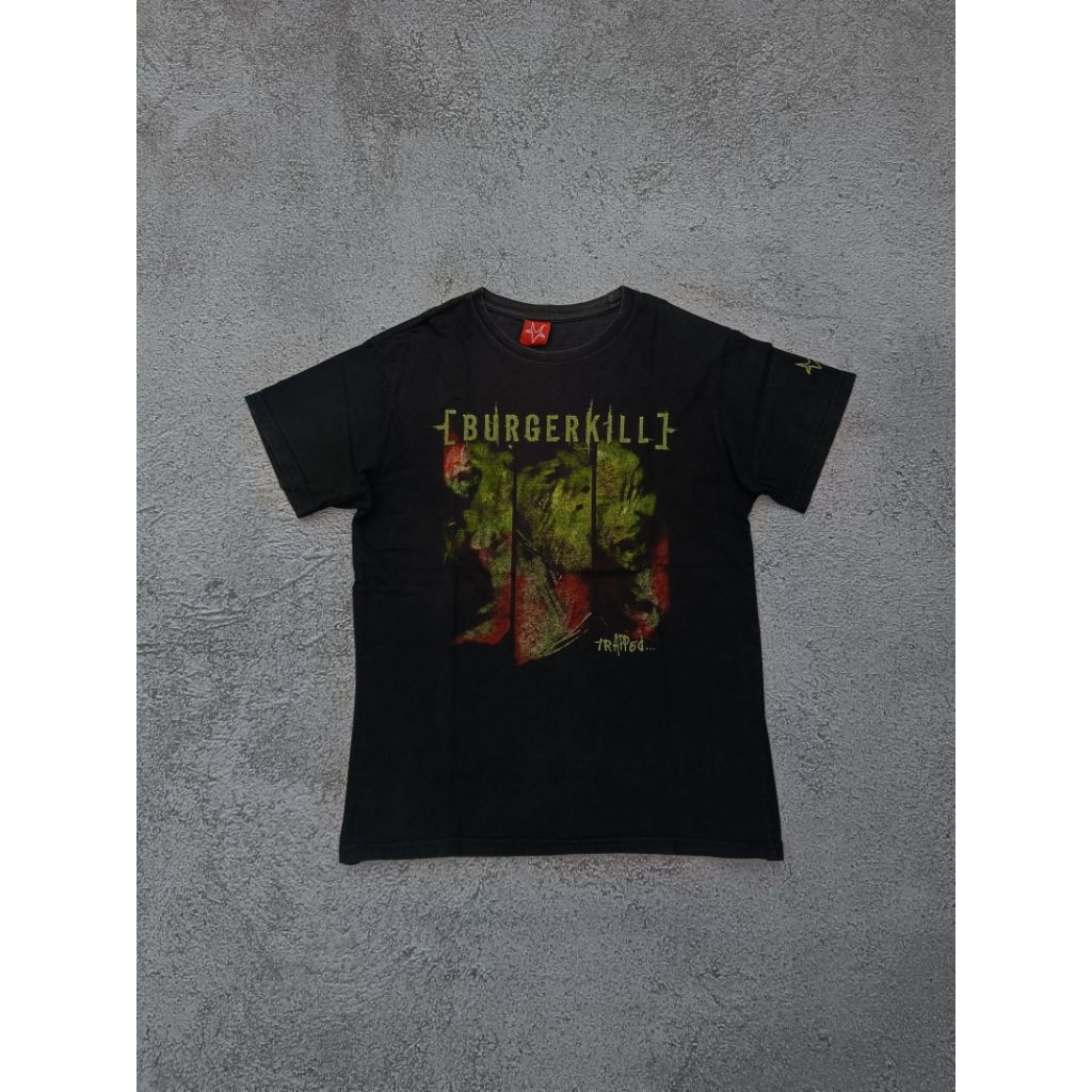 Tshirt burgerkill old reales "TRAPPED"