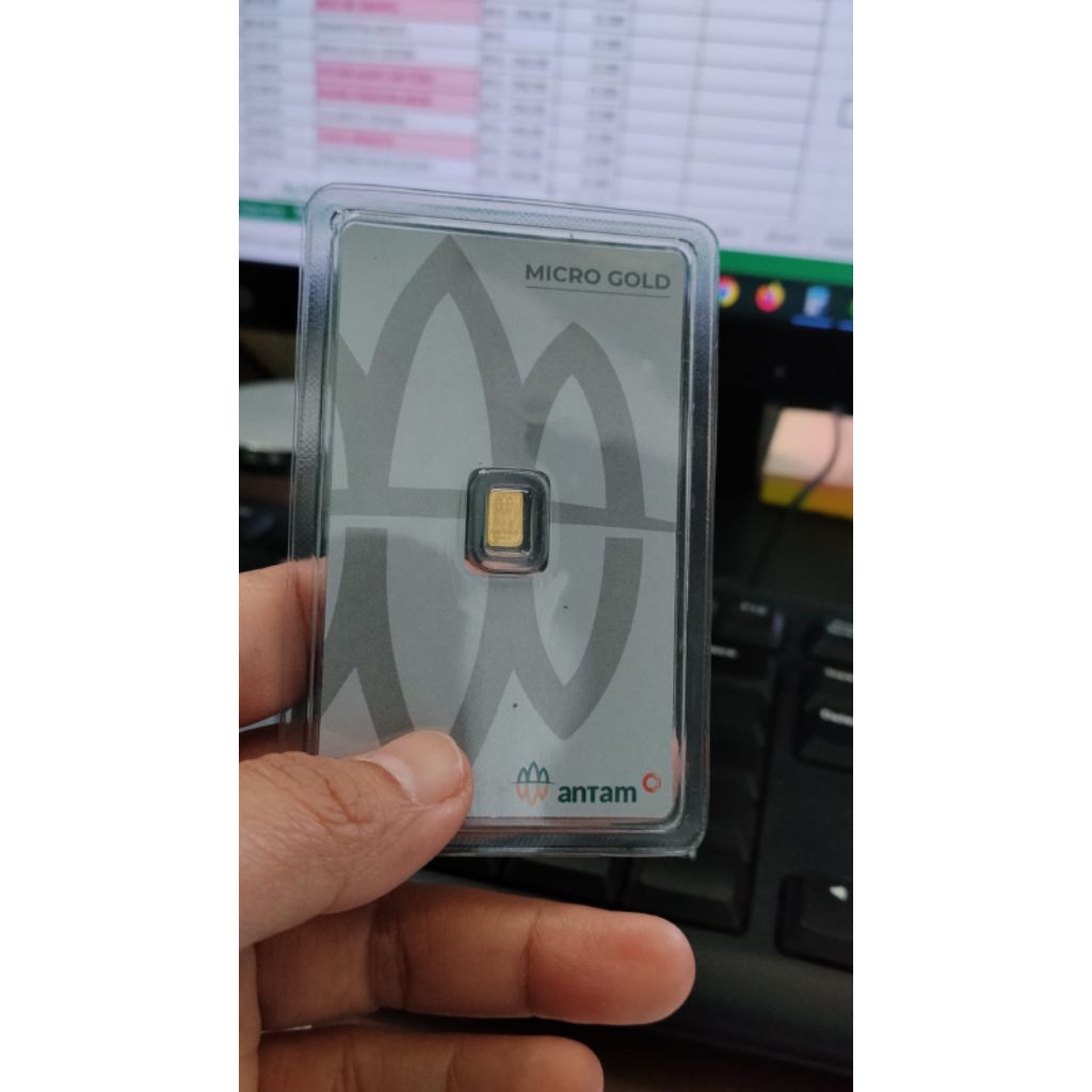 Micro Gold Antam 0,1 Gr Antam x Hartadinata Premium