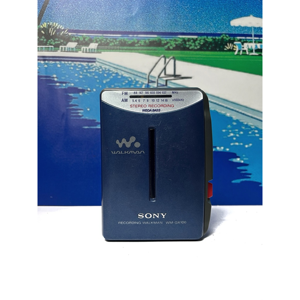 Walkman Sony WM-GX100 normal siap pakai