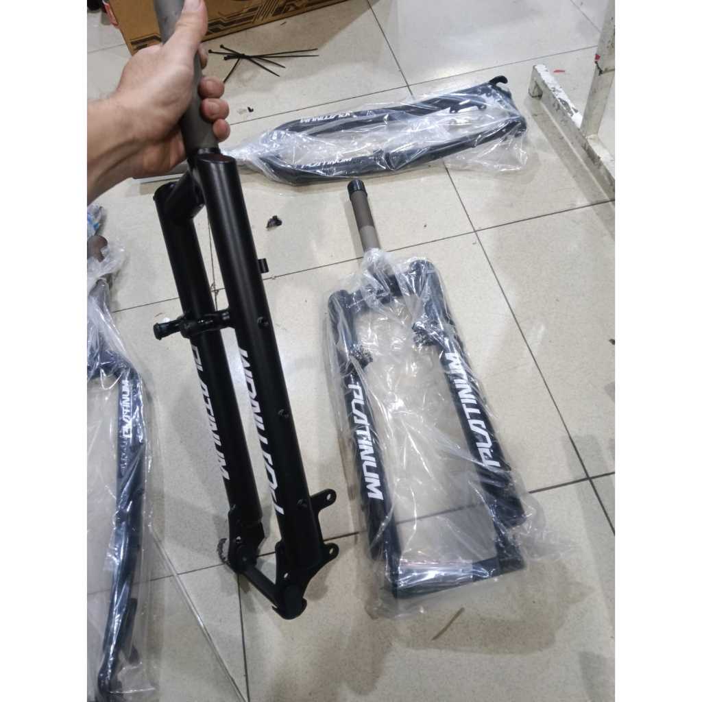 FORK PLATINUM 26 INCH RIGID TOURING DISC BRAKE RIM BRAKE OVERSIZED