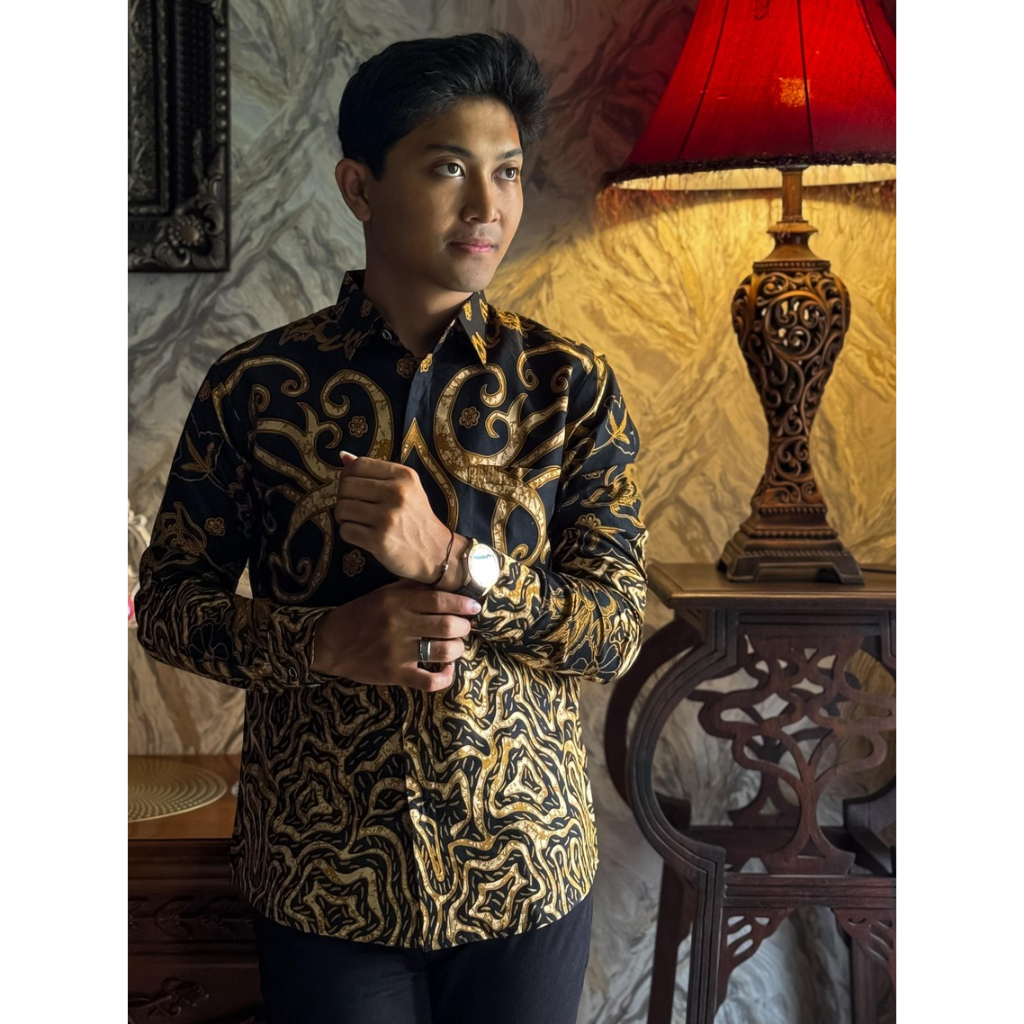 Batik Premium Asadun – Motif Gunungan Emas Liring