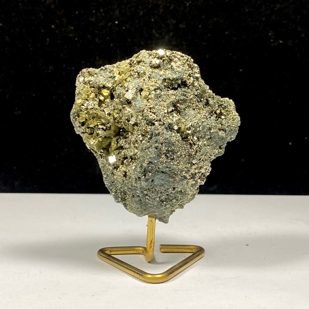Natural Mineral Pyrite - Bongkahan Cube Pyrite Chalcopyrite Gems Collection