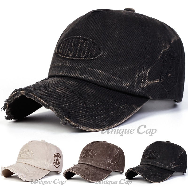 Topi Baseball Boston Distro Unisex Fashion Distro Caps Topi Cowok Vintage
