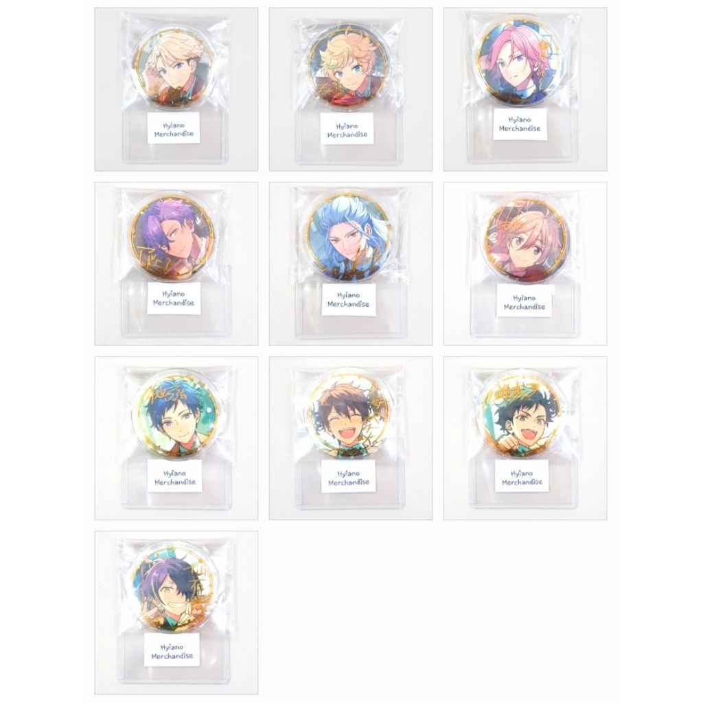 Ensemble Stars 5th Anniv Can Badge + Badge Cover
