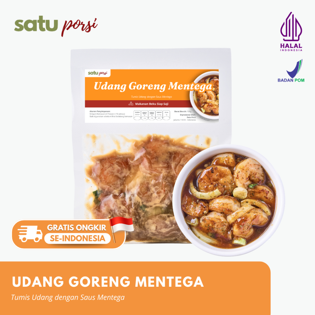 Satu Porsi Udang Goreng Mentega