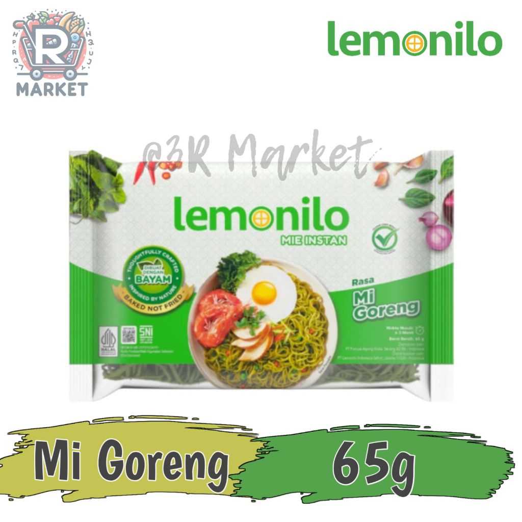 Lemonilo Mie Instan Rasa Mi Goreng / Mie Lemonilo