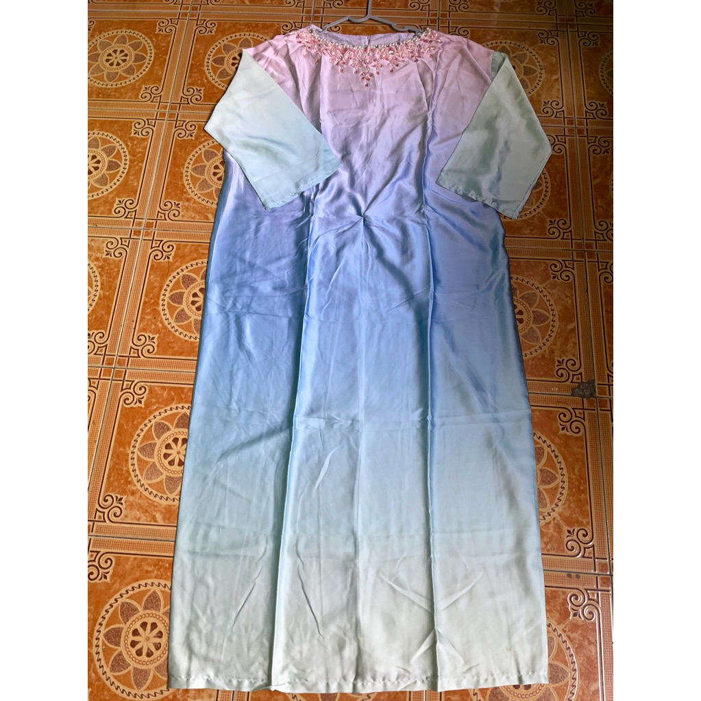 kaftan pelangi preloved