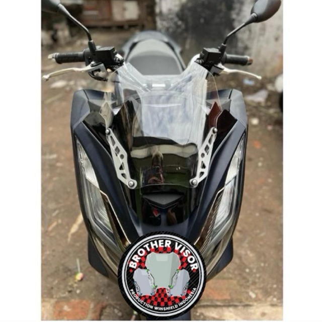 Visor Windshield Honda PCX 160 Model Thailand (2020 - 2024) Visor Windshield Honda PCX 160 Model Tha