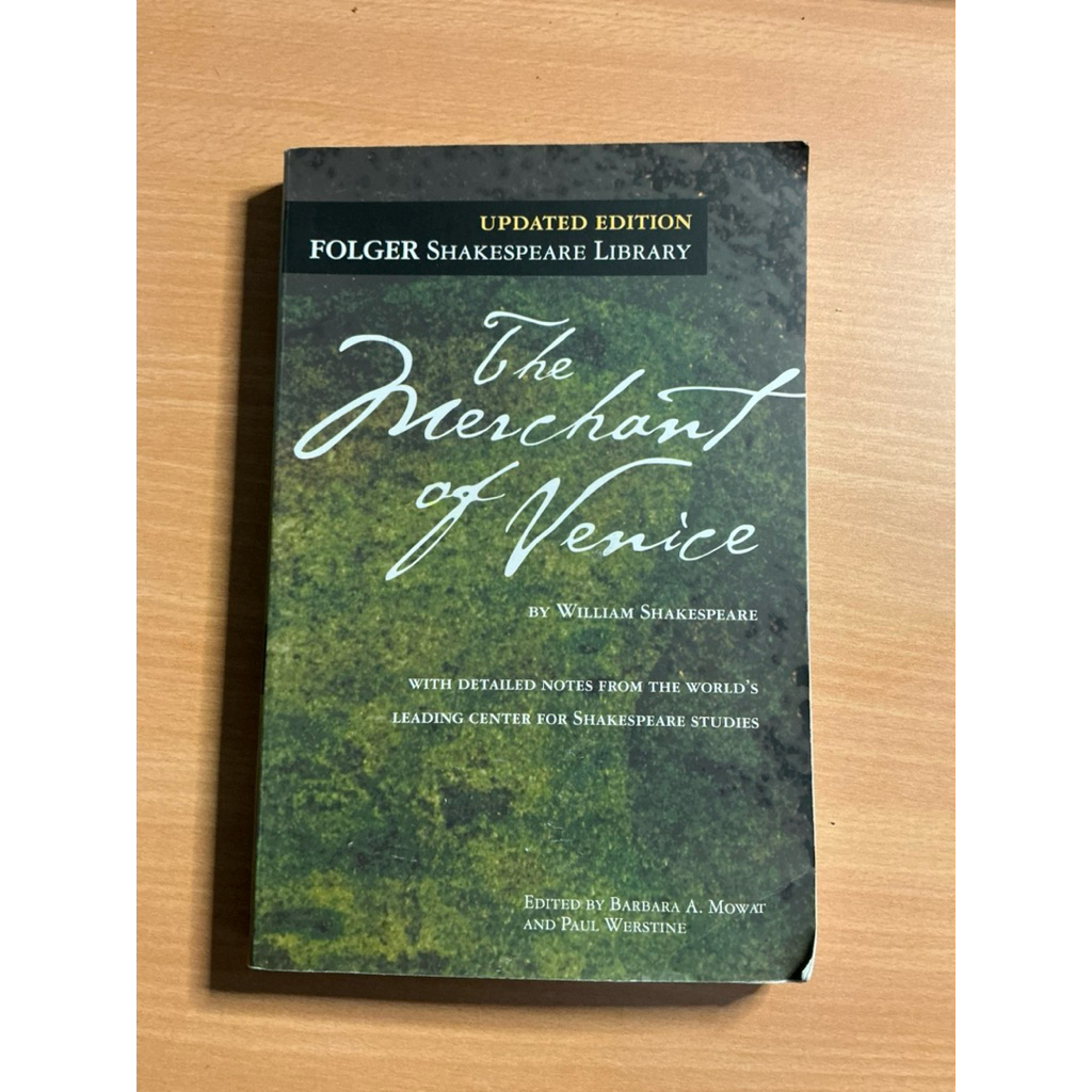 The Merchant of Venice – William Shakespeare | Folger Shakespeare Library