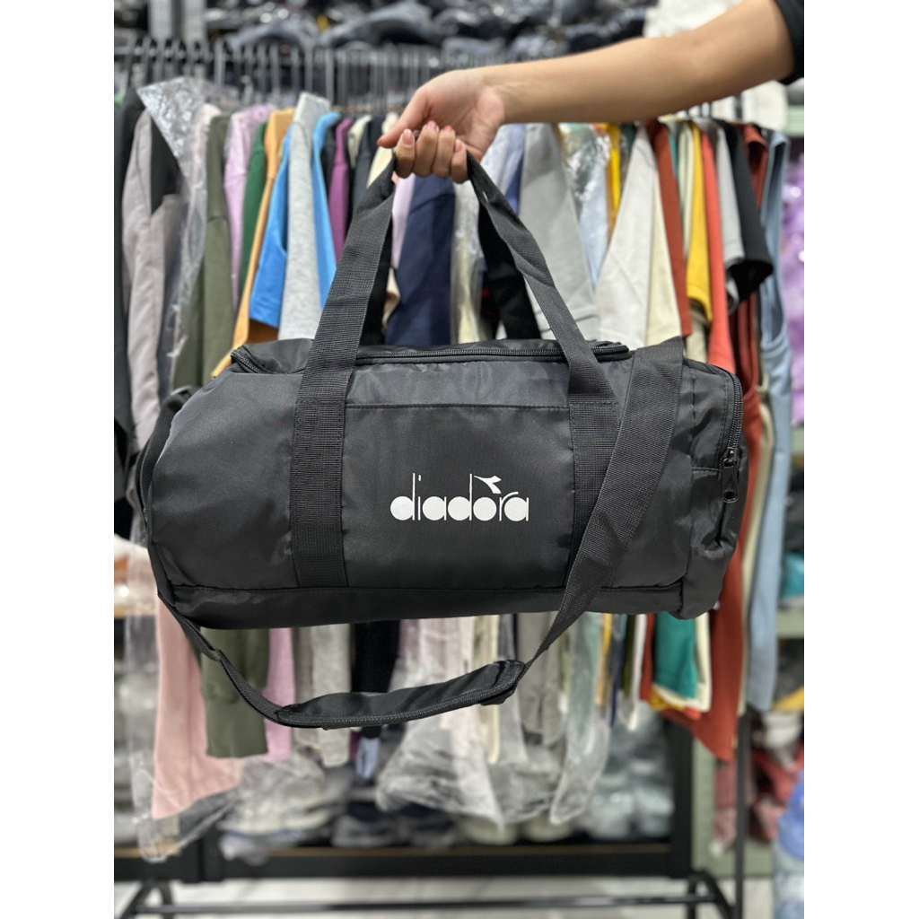 TAS DUFFLE GYM BAG DIADORA GARUDA2 BAG DIABP250609B BLACK TAS SERBAGUNA ORIGINAL