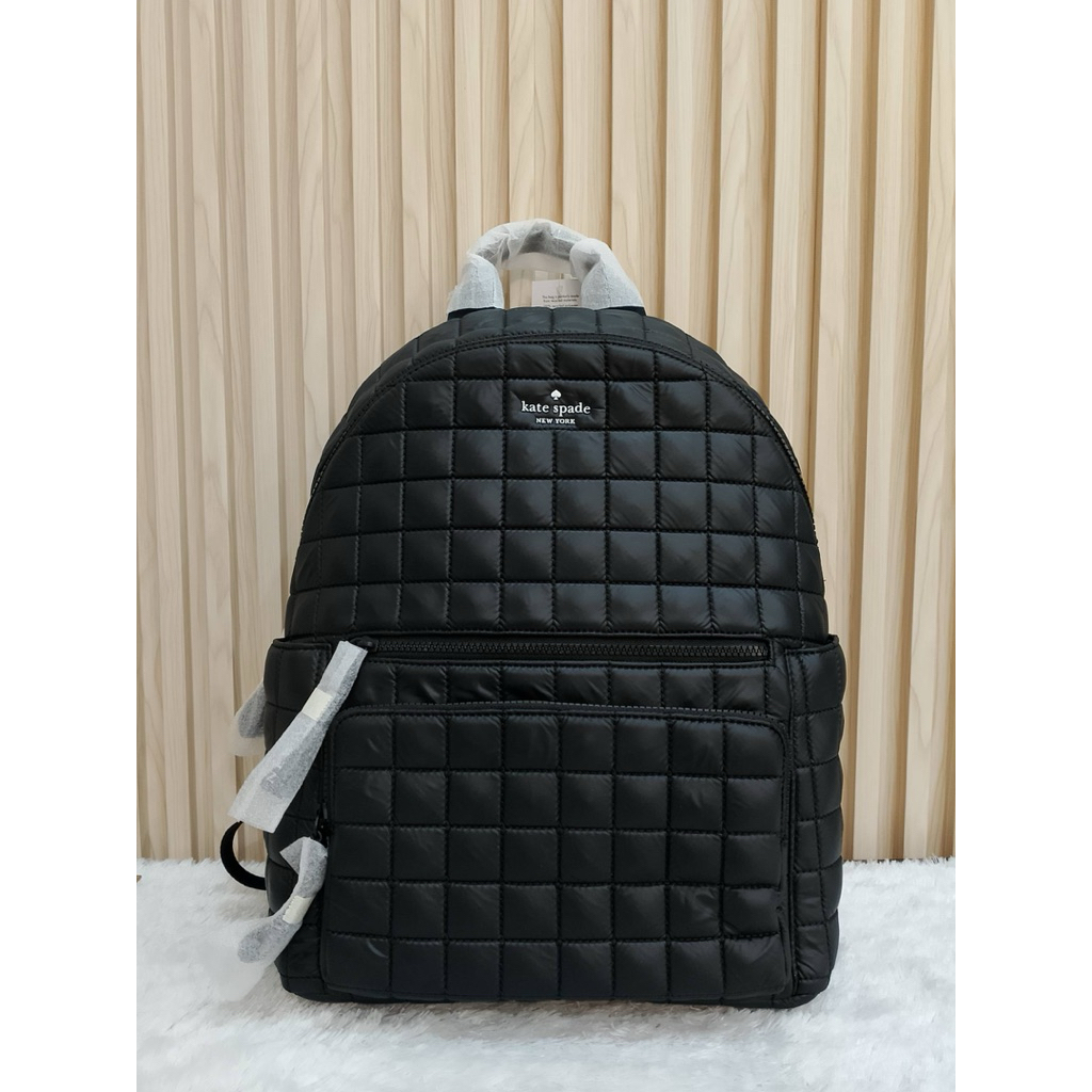 Ks  Camden Quilted Nylon Backpack