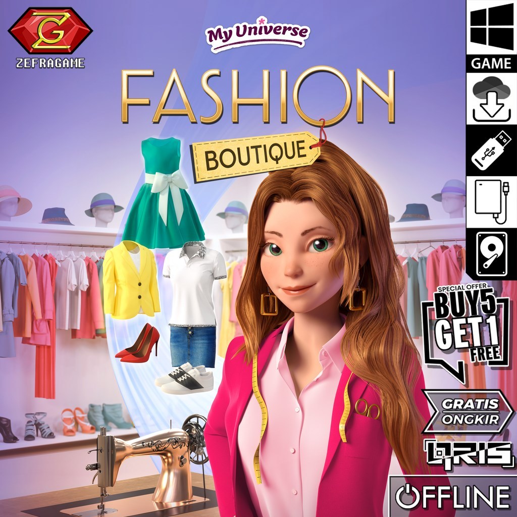 My Universe Fashion Boutique Game PC Laptop Games