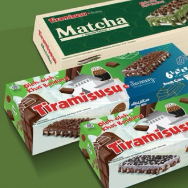 Tiramisu Chocomory Cookies & Cream Regular - Rasa Original & Cookies and Cream