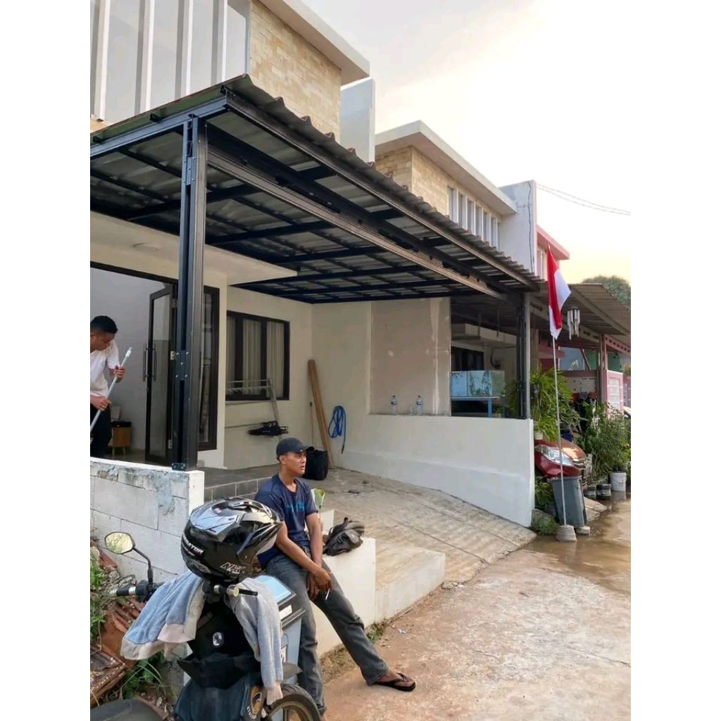 Pasang kanopi bajaringan