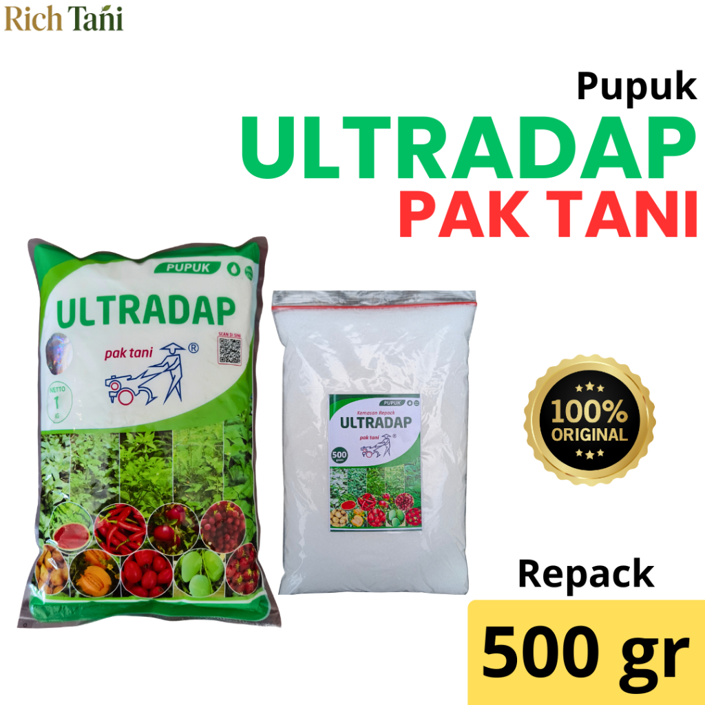Pupuk ULTRADAP Pak Tani 500 gram Kemasan Repack