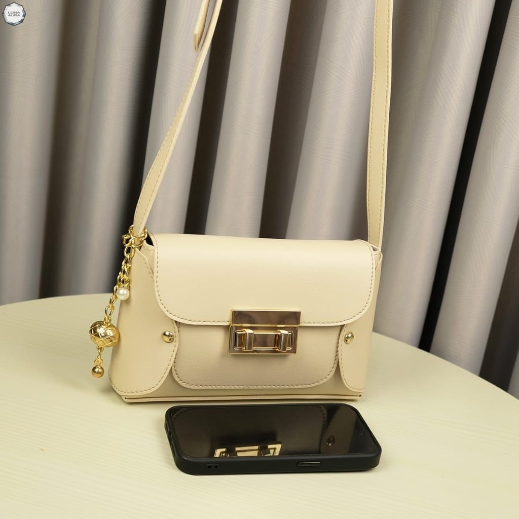 Tas Selempang Bahu Wanita Quincy Slingbag Wanita Kekinian Tas Fashion Tas Ootd