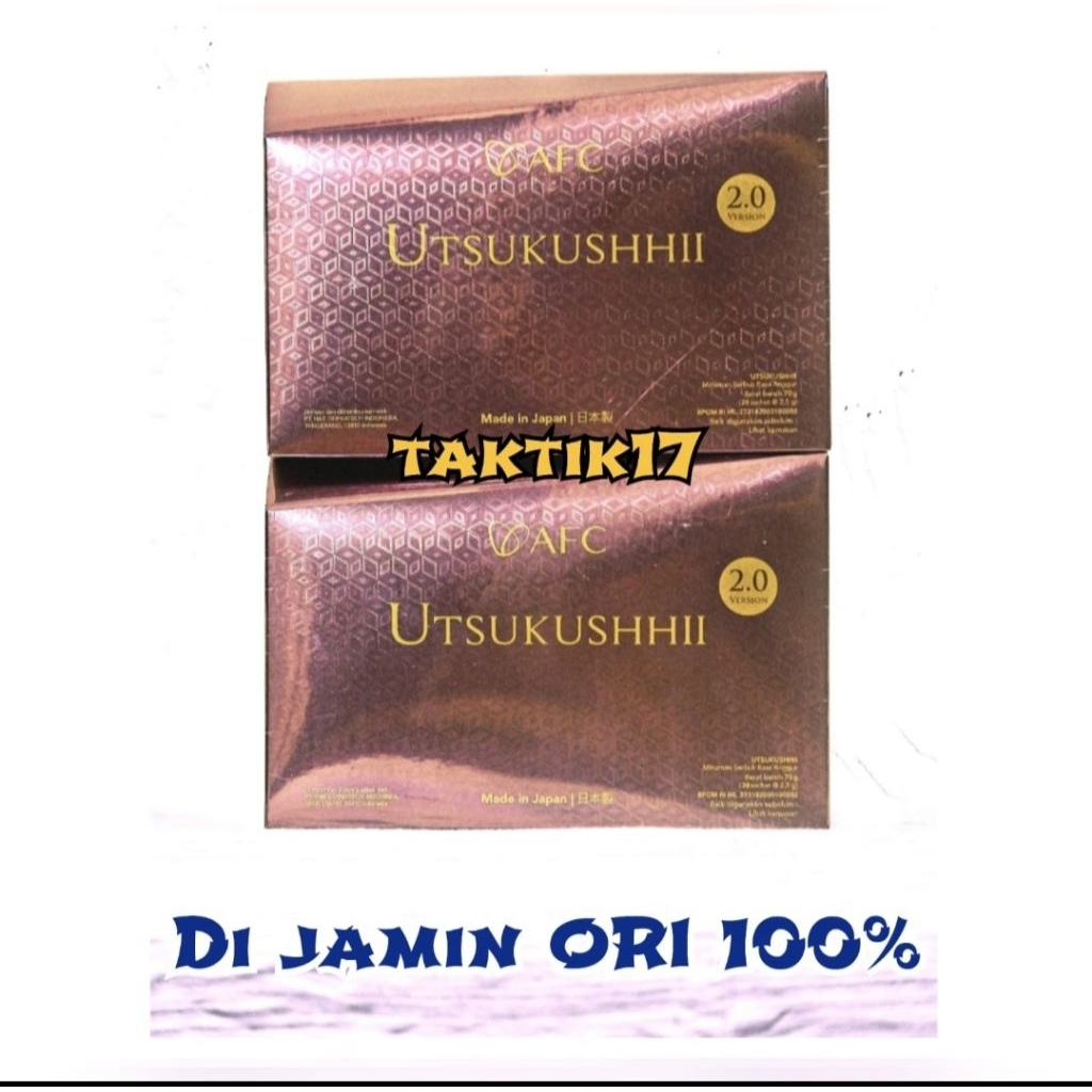 UTSUKUSHHII GOLD 2 BOX EXP TERBARU