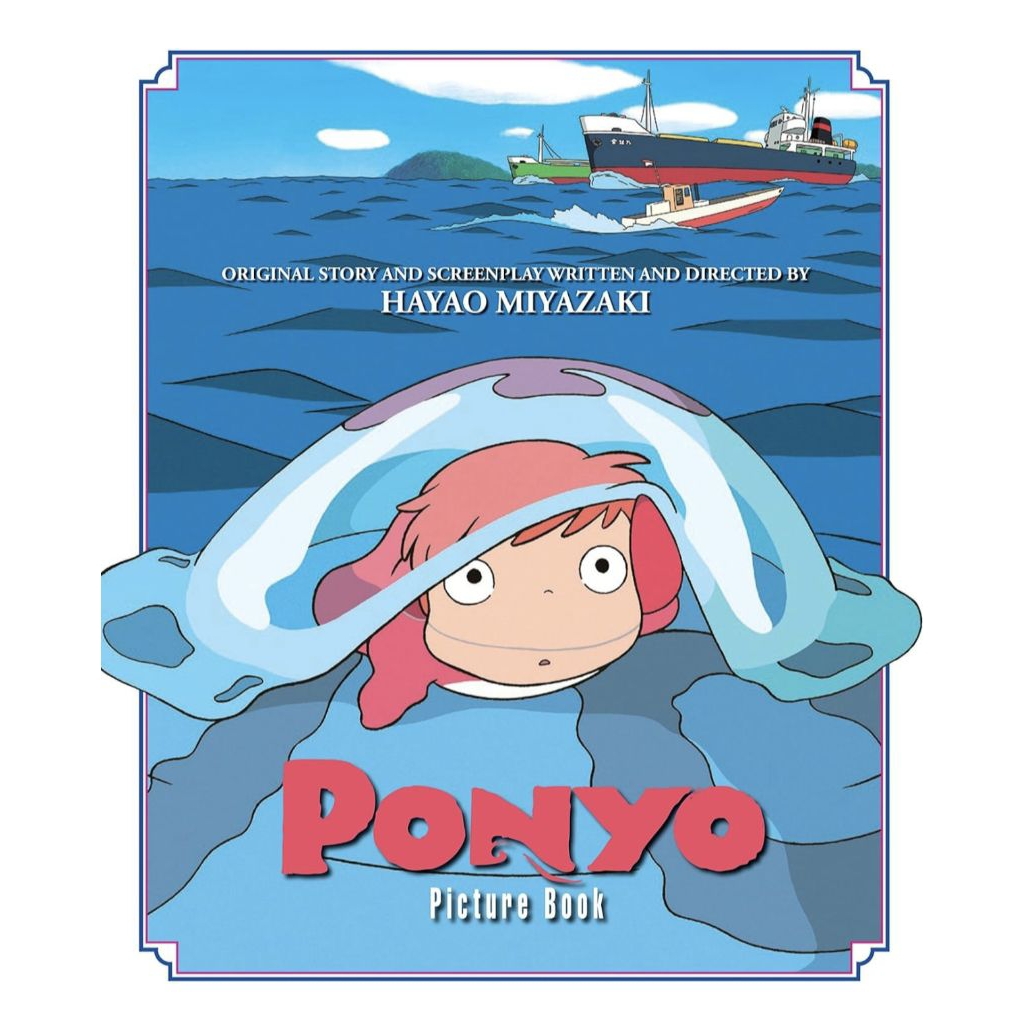 Ponyo Picture Book by Hayao Miyazaki (Hardcover)