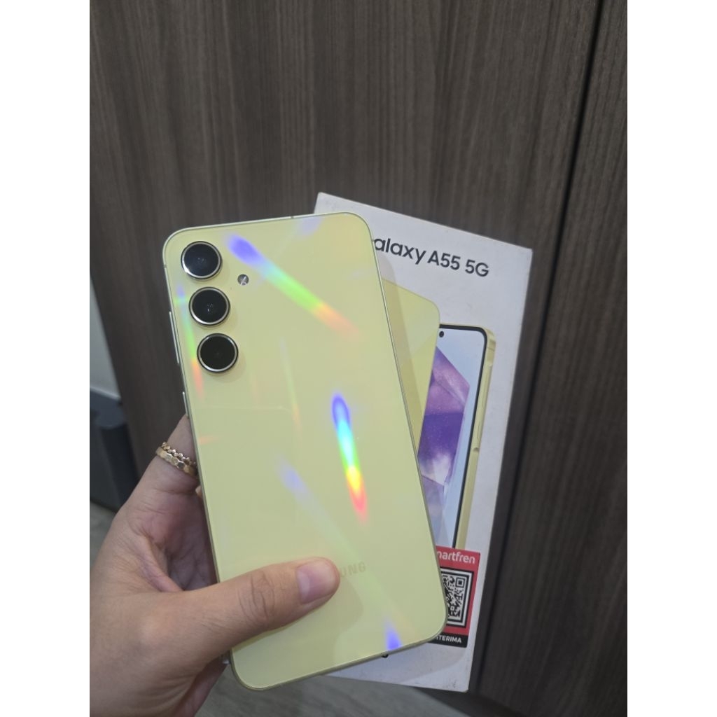 Samsung A55 5g, 12/256, Fullset, sein, seken