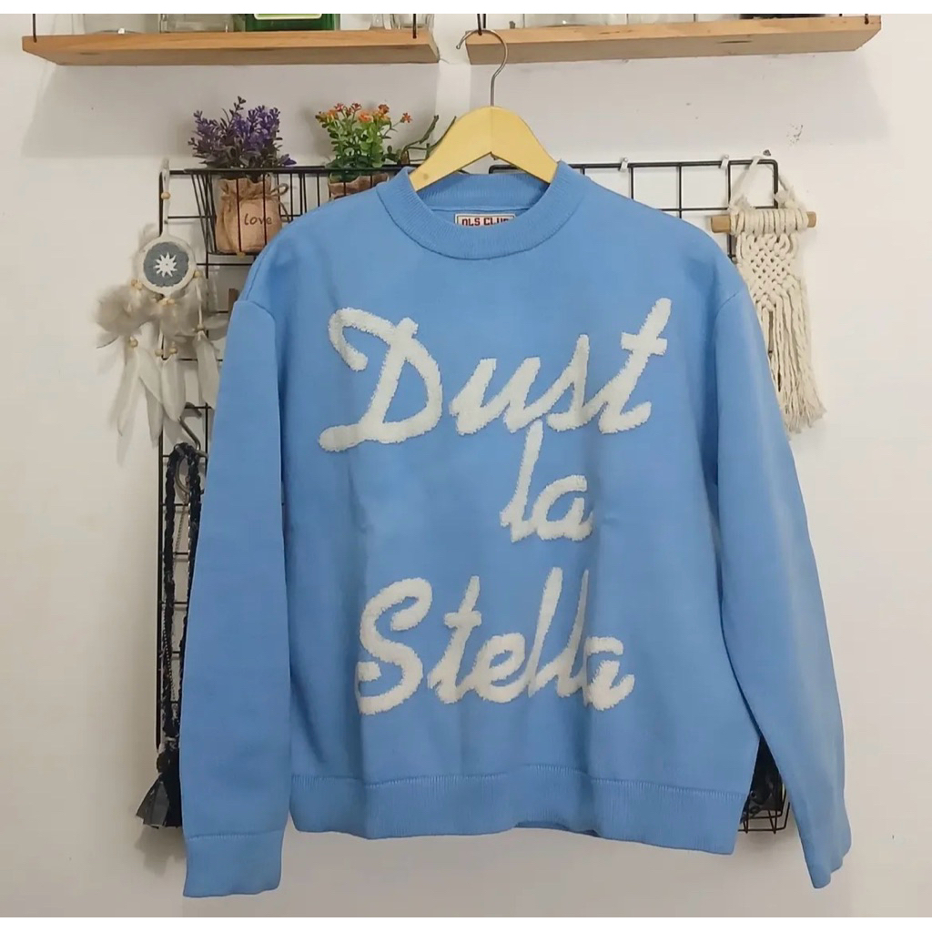 Dust La Stella Signature Knit Long-Sleeve - Light Blue