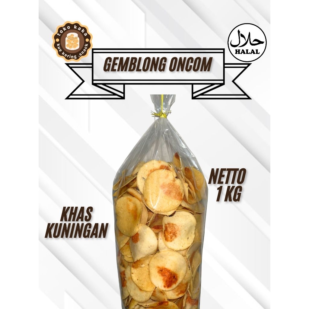 Gemblong Oncom Merah Khas Kuningan