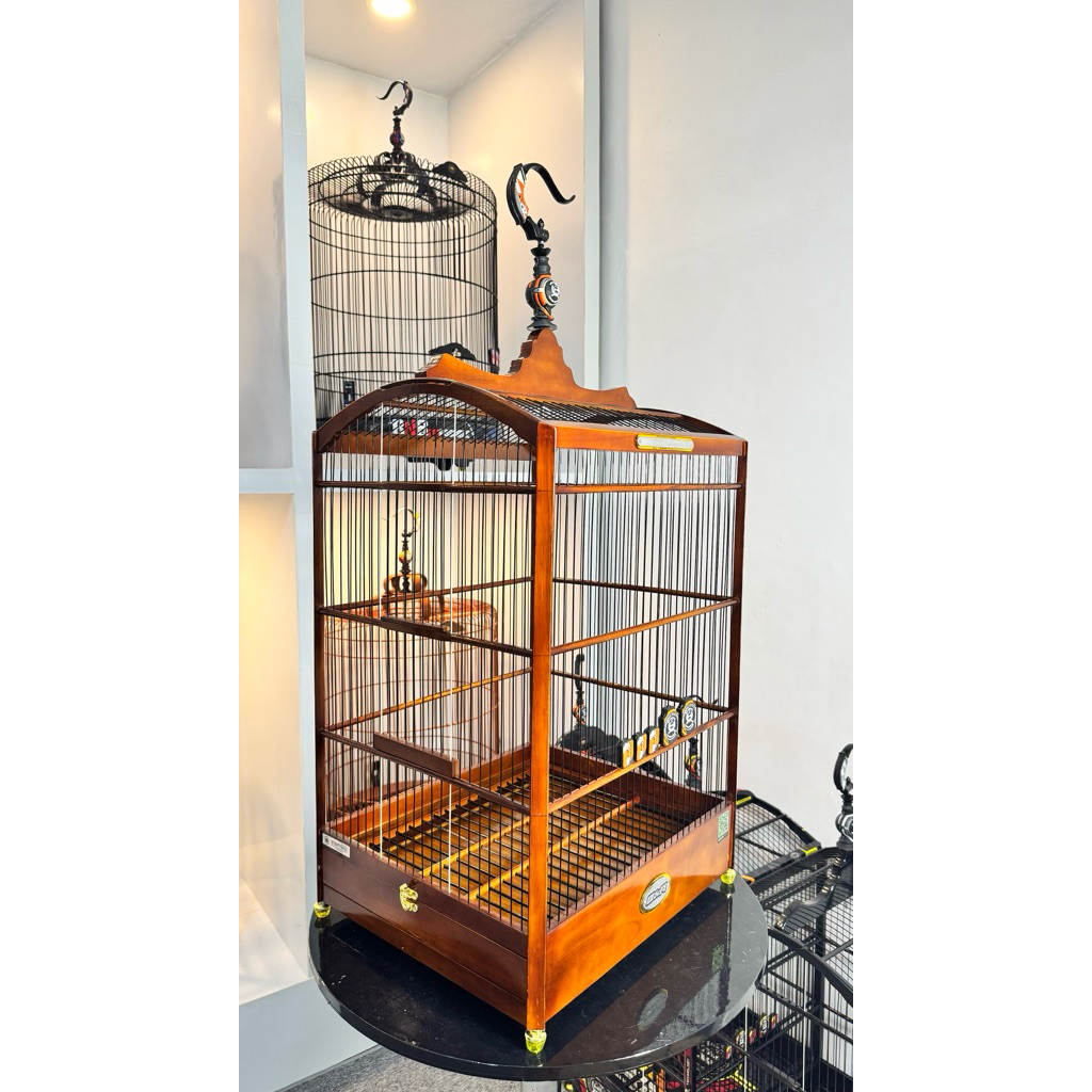 KOTAK BNR NO.2 COKLAT NATURAL RUJI FIBER HITAM