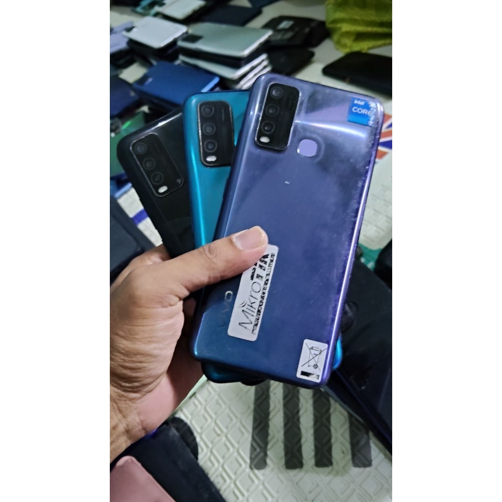 Vivo Y50 Mesin Normal, lcd minus, fisik seadanya