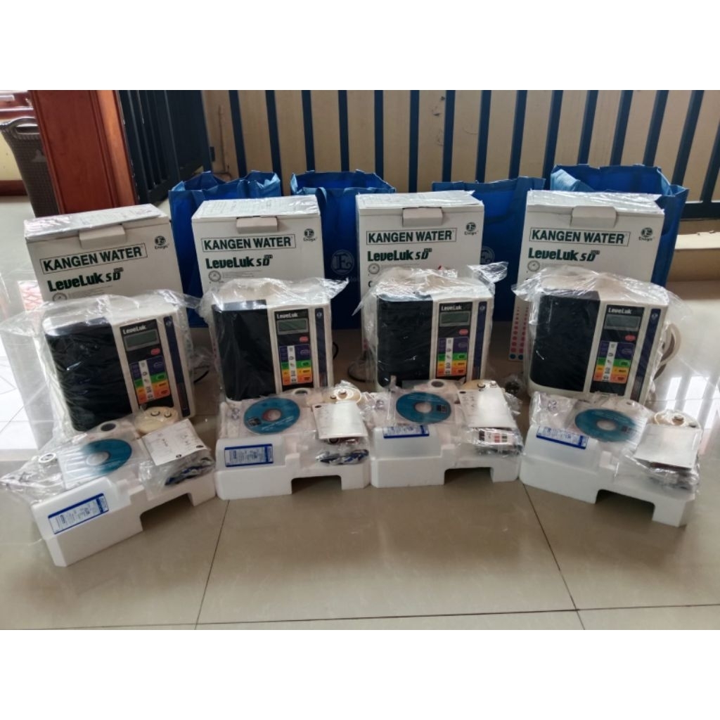 mesin kangen water laveluk SD501 baru segel 7plat baru