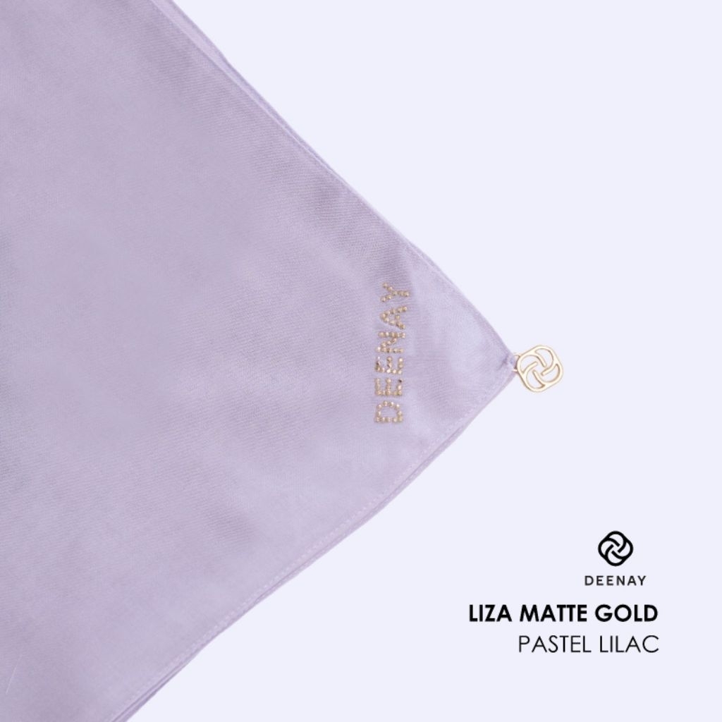 Hijab Segiempat Polos Deenay Matte Pastel Lilac||Egg Shell||Caramel||Pastel Parchment