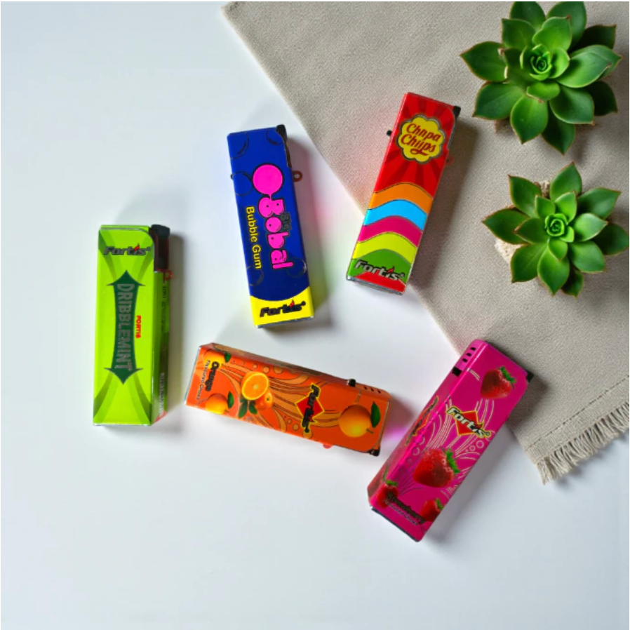 (25 pcs / 50 pcs) Korek api BARA LAS FORTIS M2000 BUBBLE GUM PERMEN KARET