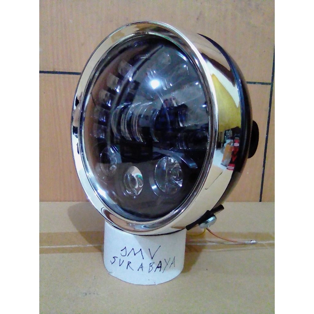 Lampu Daymaker 7 inch Set Batok Tiger