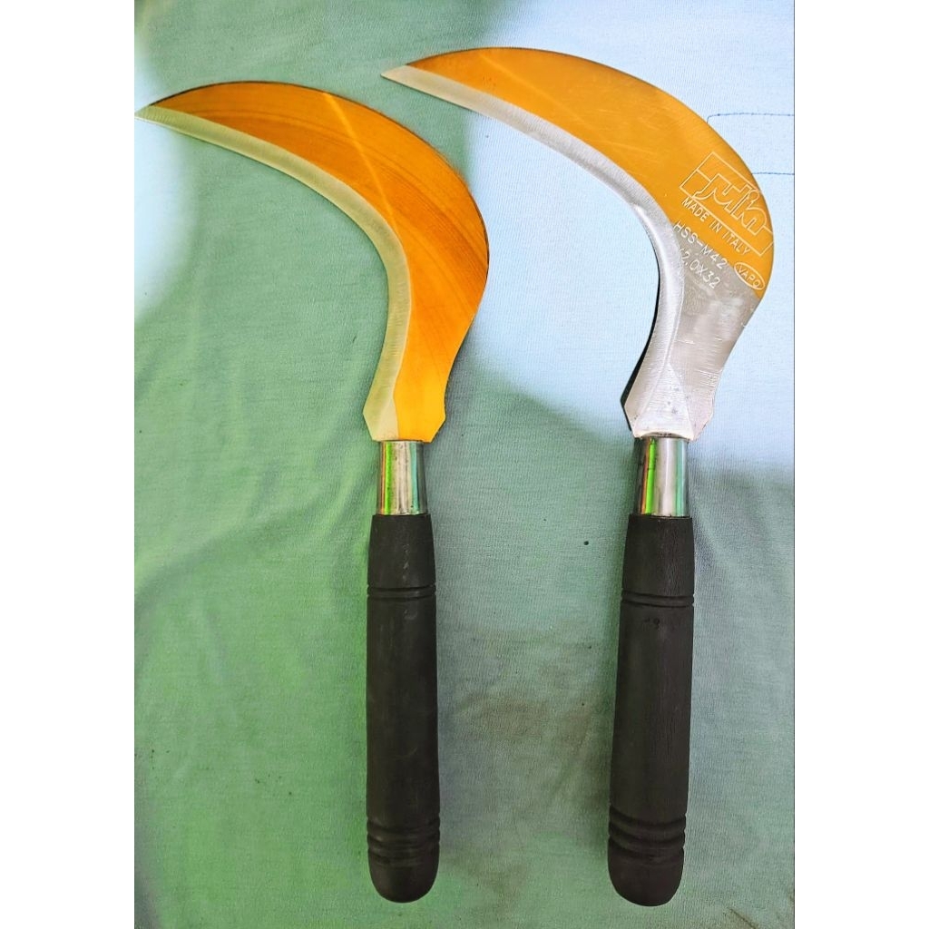 ARIT/SABIT RUMPUT BAHAN HSS JULIA M42 (gold)