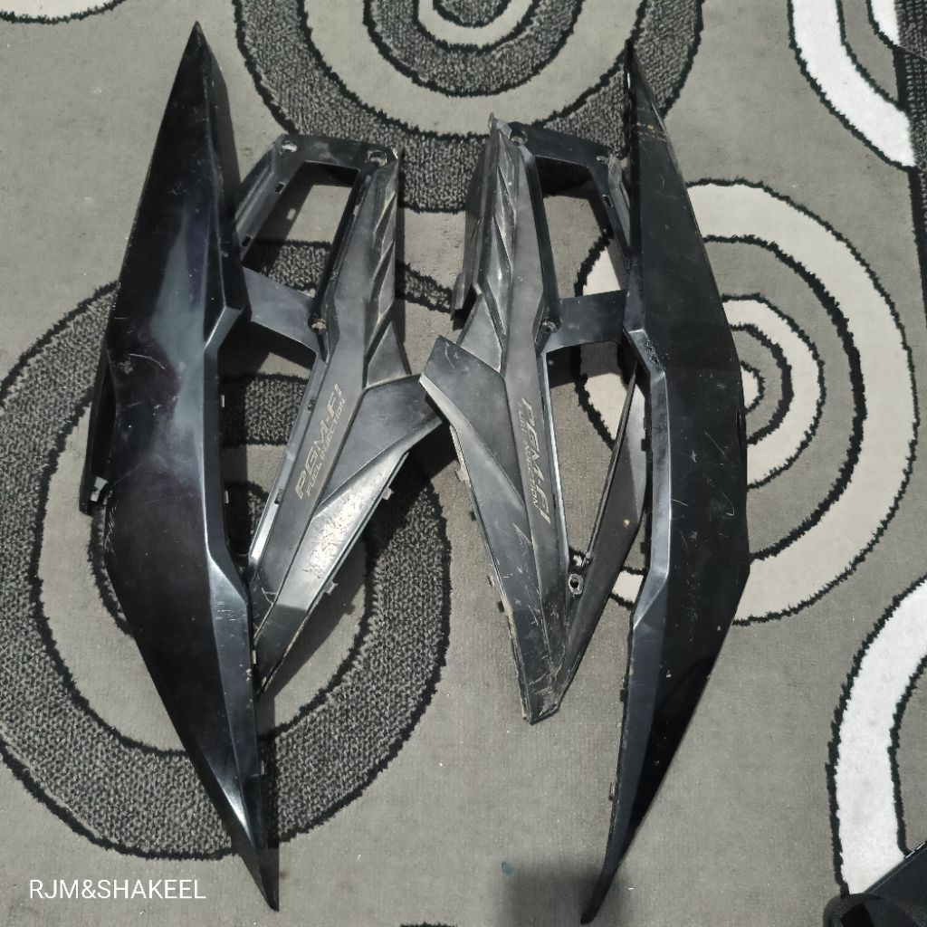 Cover Body Bodi Belakang Beat Esp Eco K81 2016-2019 Original Hitam