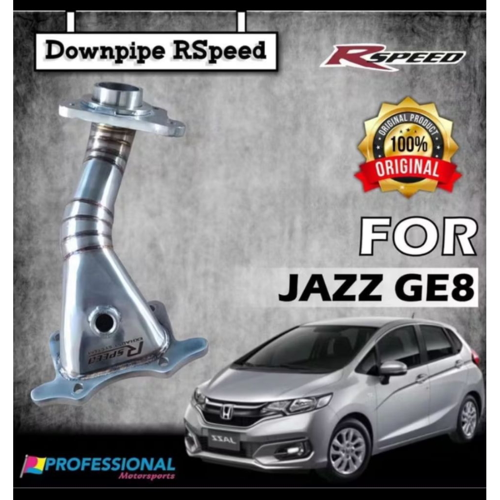 Downpipe Honda brio jazz ge8 Original Rspeed