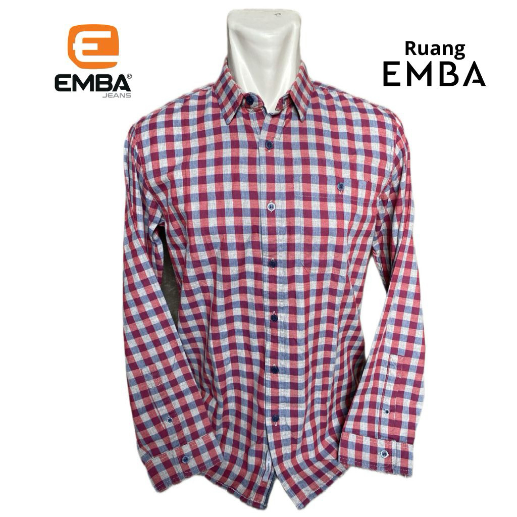 EMBA - Kemeja Pria EMBA Lengan Panjang